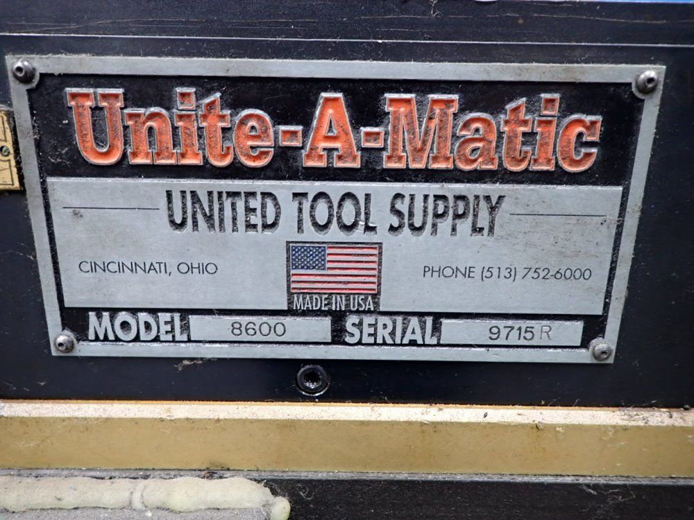 United Tool Supply Unite-a-matic Gear Inspection - 8600