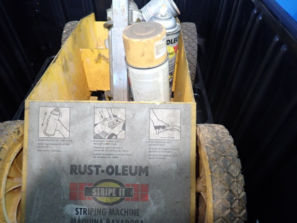 Rusto-leum Striping Machine