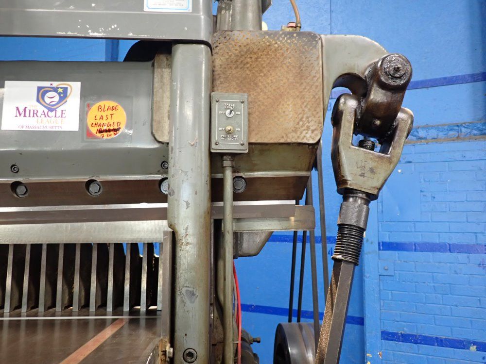 Seybold Paper Cutter