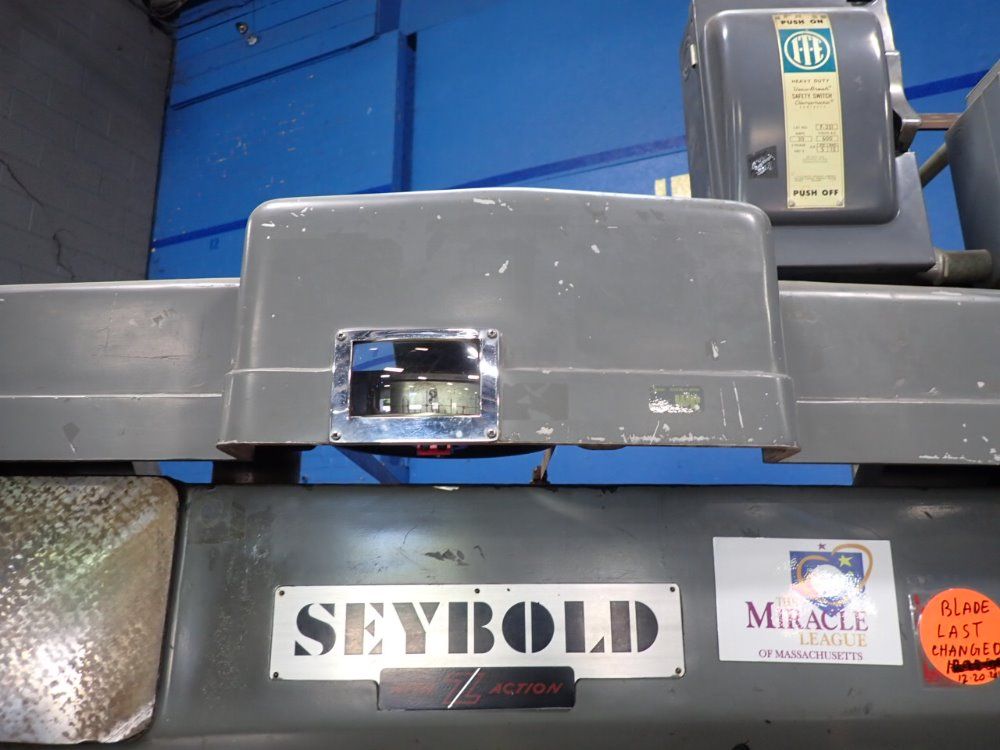 Seybold Paper Cutter