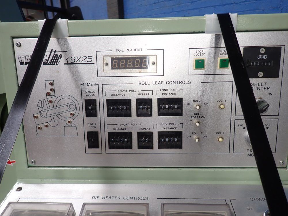 Valueline 19 X 25 Clamshell Die Cutter - Valueline/vl-155