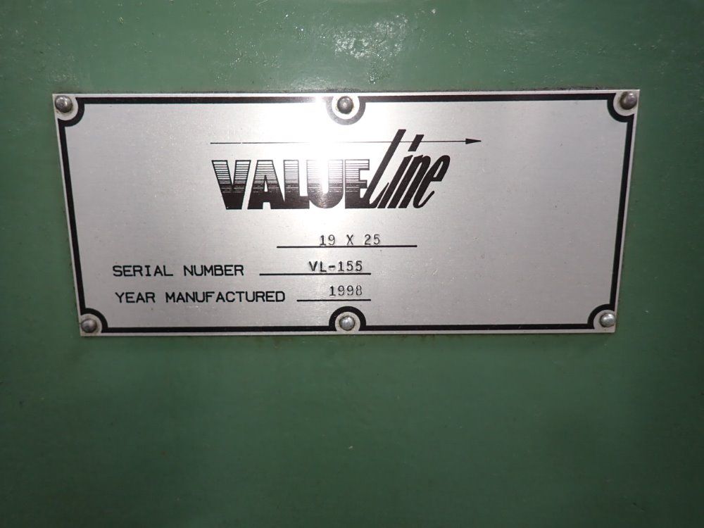 Valueline 19 X 25 Clamshell Die Cutter - Valueline/vl-155