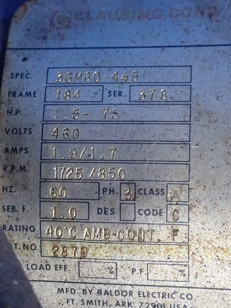 Clausing 20" Drill Press - 2287