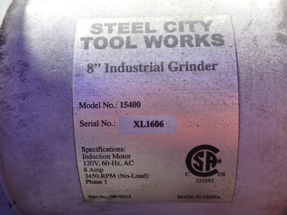 Steel City Bench Grinder