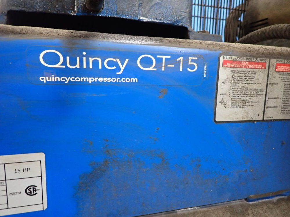 Quincy 120 Gallon Air Compressor - Qt15