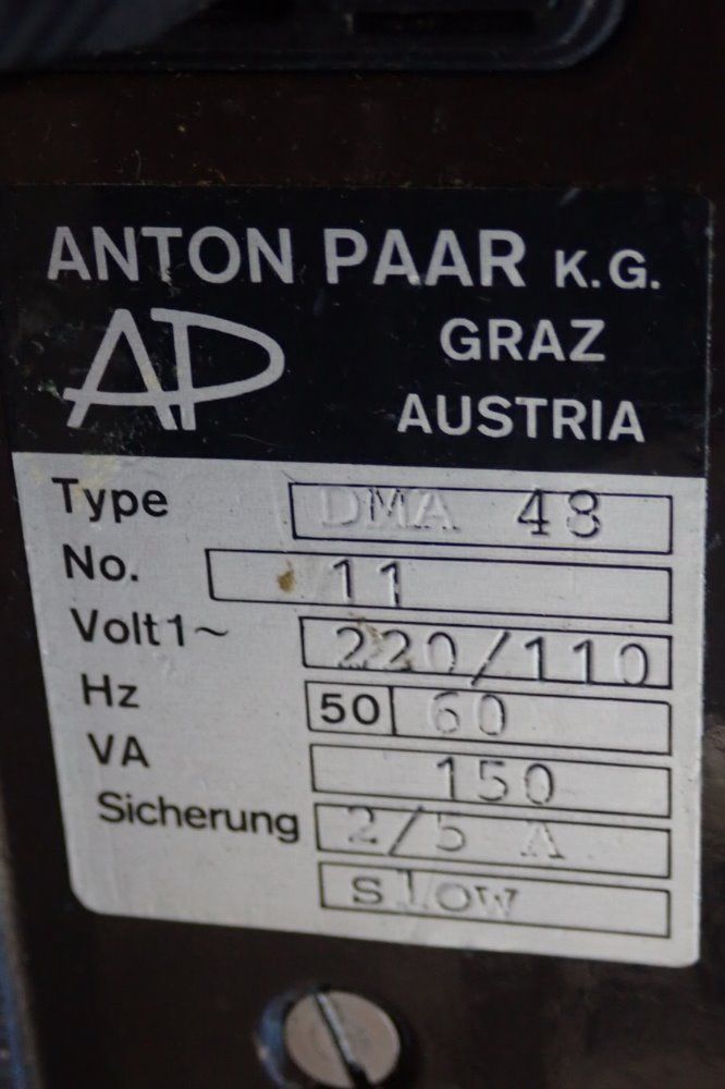 Paar Density Meter