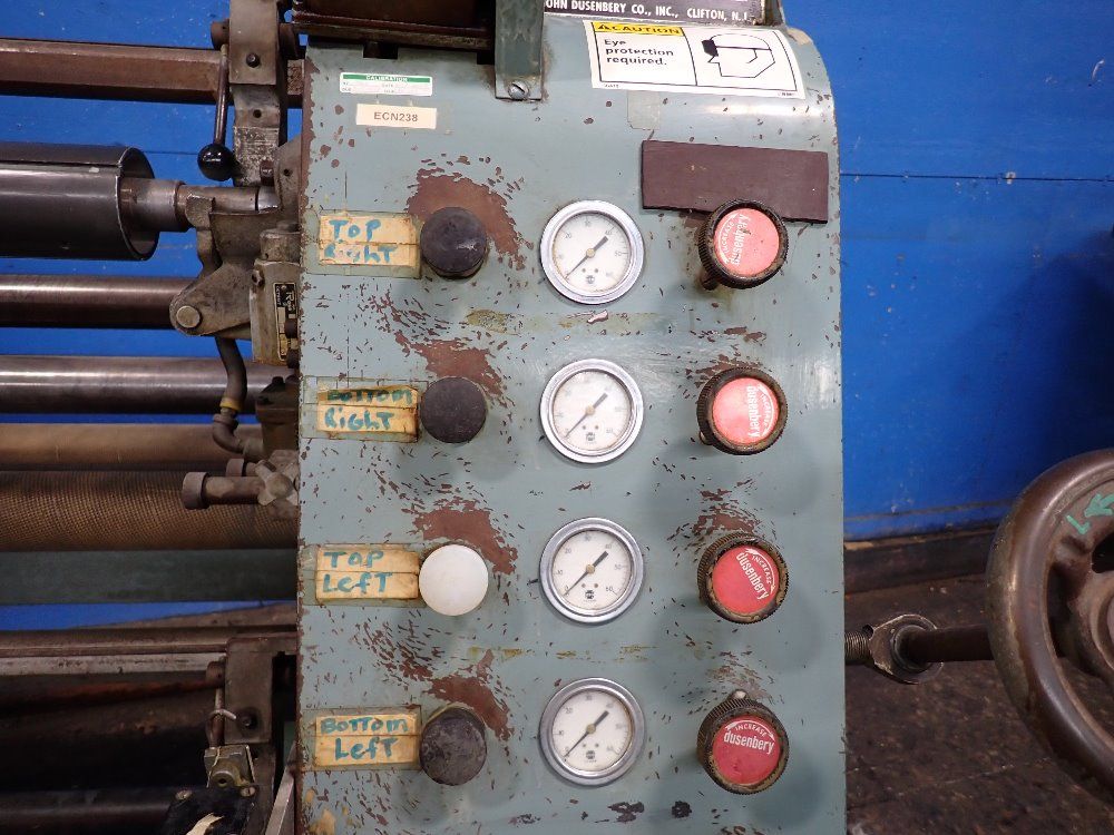 Dusenbery 635-bf Slitting Machine - 635-bf