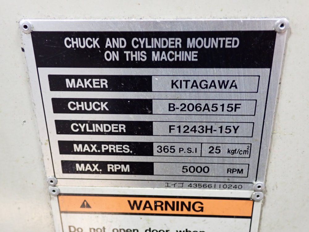 Yamazak Mazak Corp Injection Molder