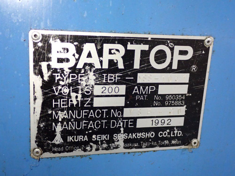 Yamazak Mazak Corp Injection Molder