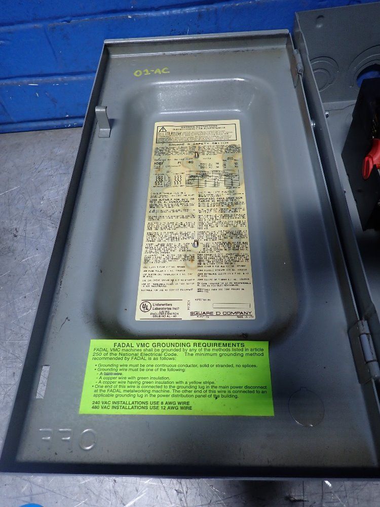 Square-d Fusible Disconnect