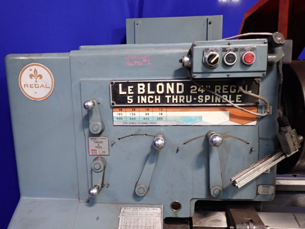 Leblond 27" X 98" 24" Regal Lathe - 24 Regal