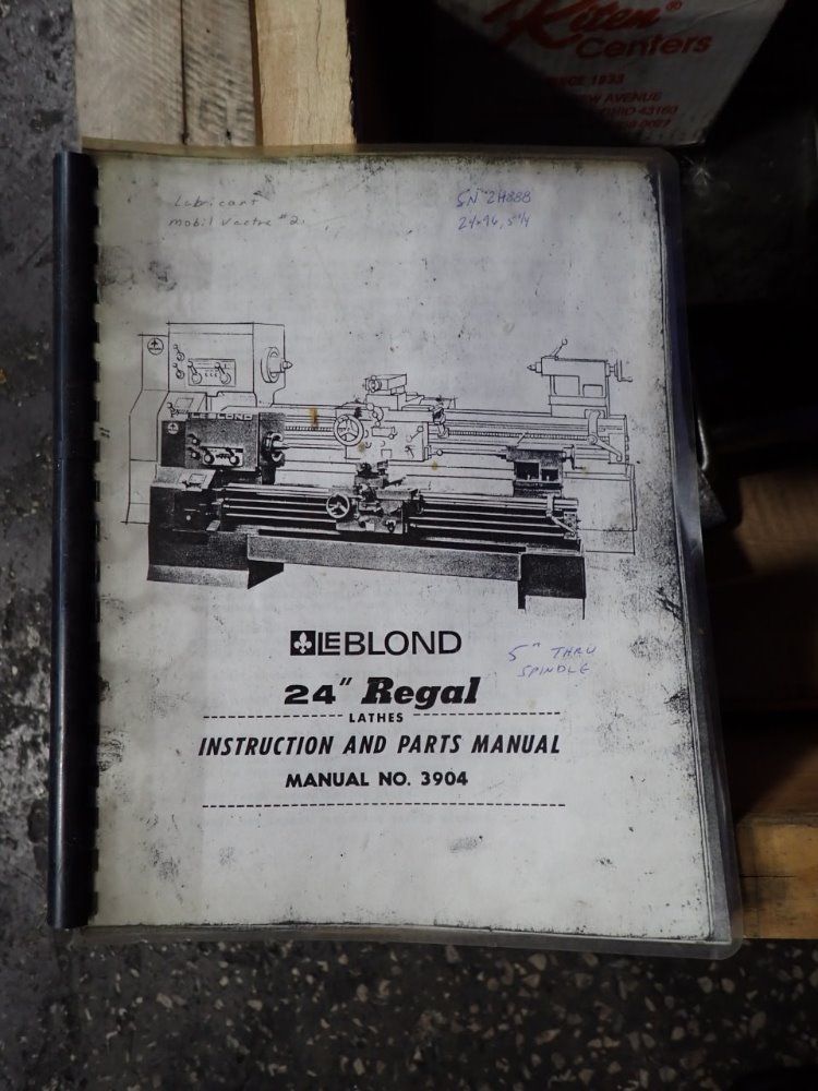 Leblond 27" X 98" 24" Regal Lathe - 24 Regal