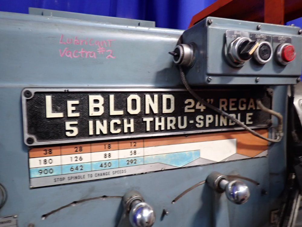 Leblond 27" X 98" 24" Regal Lathe - 24 Regal