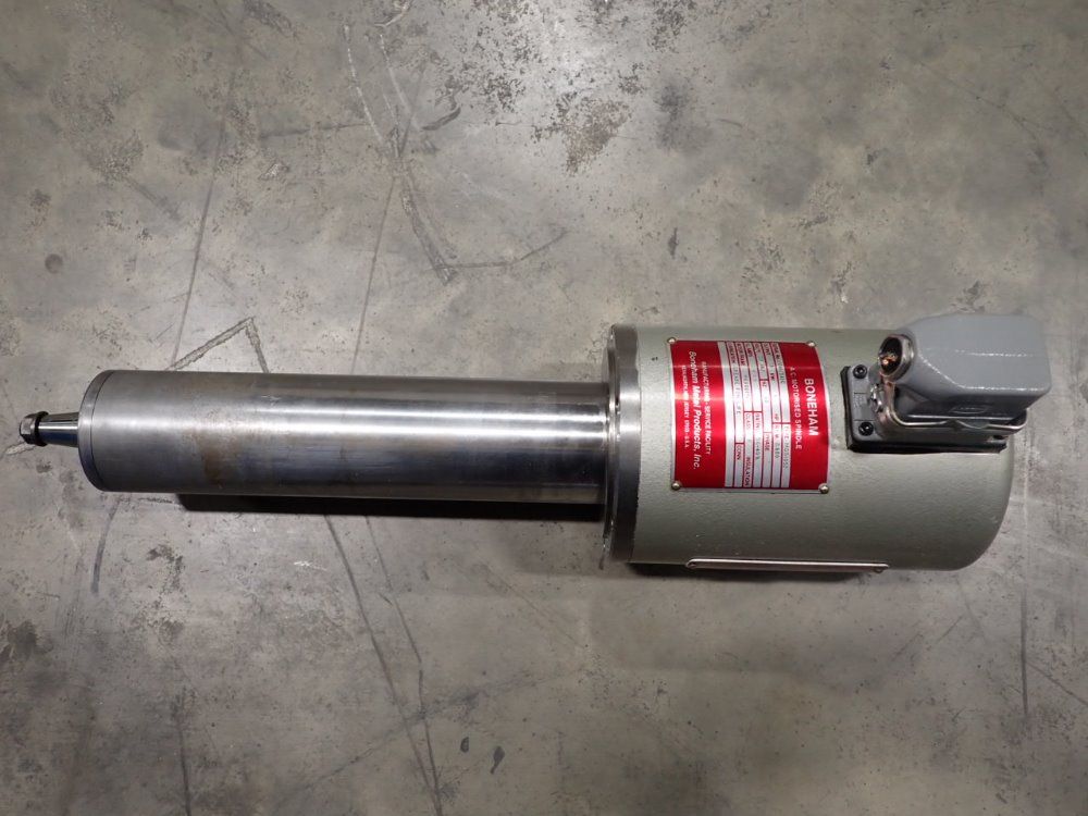 Boneham Metal Products Inc .75kw/1hp/2.9a Ac. Motorized Spindle - Mgs1052