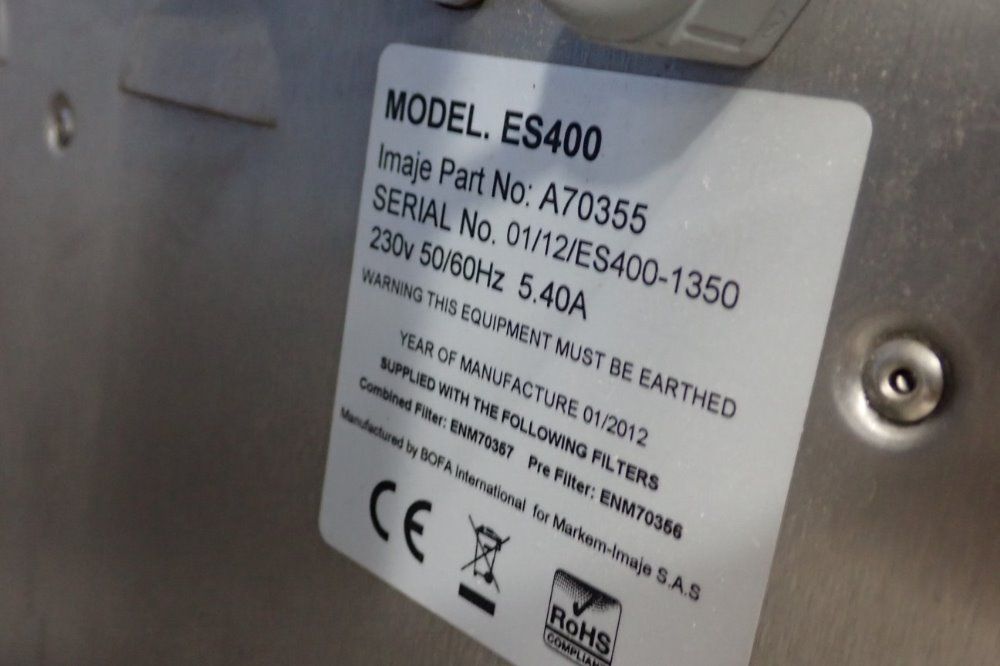 Markem-imaje Smartlase C1505 Laser Engraver System - Smartkasec1505