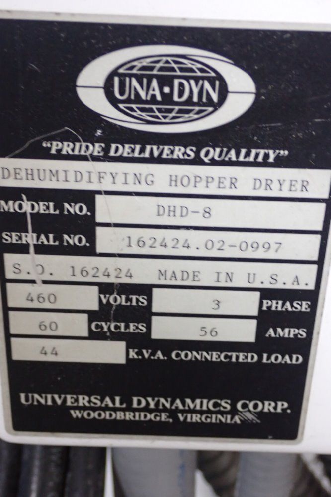 Una-dyn Dehumidifying Hopper Dryer