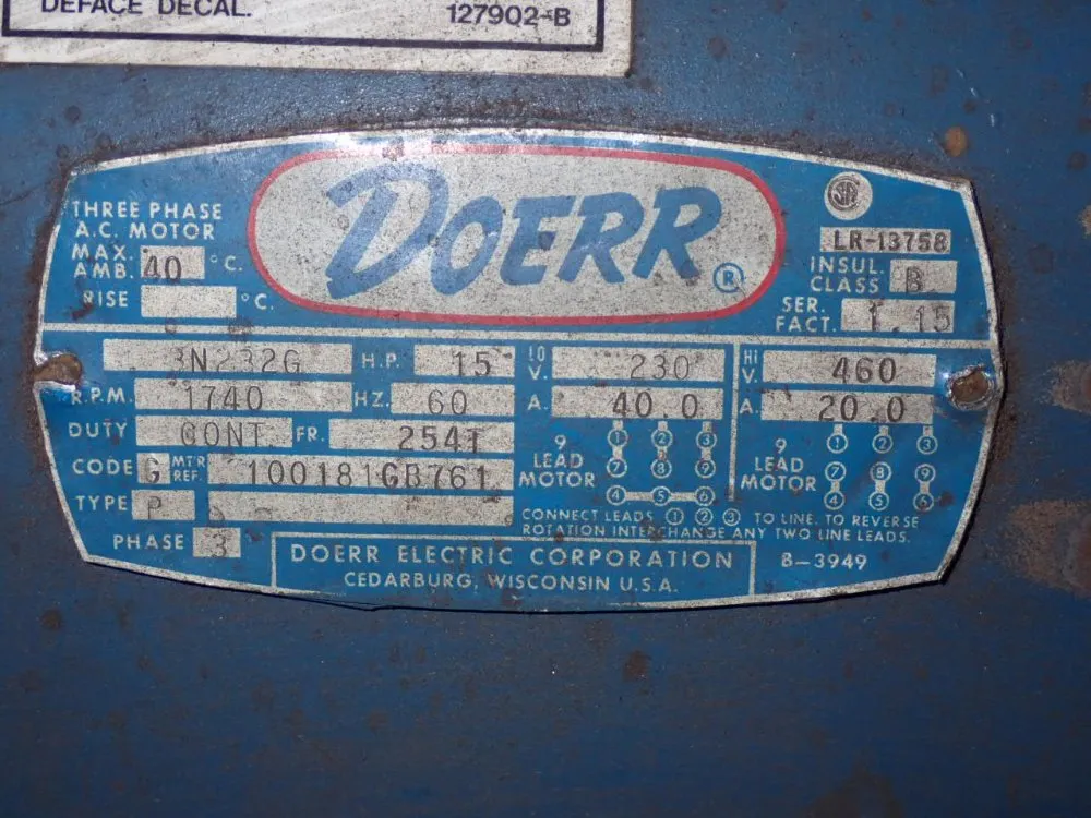 Quincy 15 Hp Air Compressor - 3706