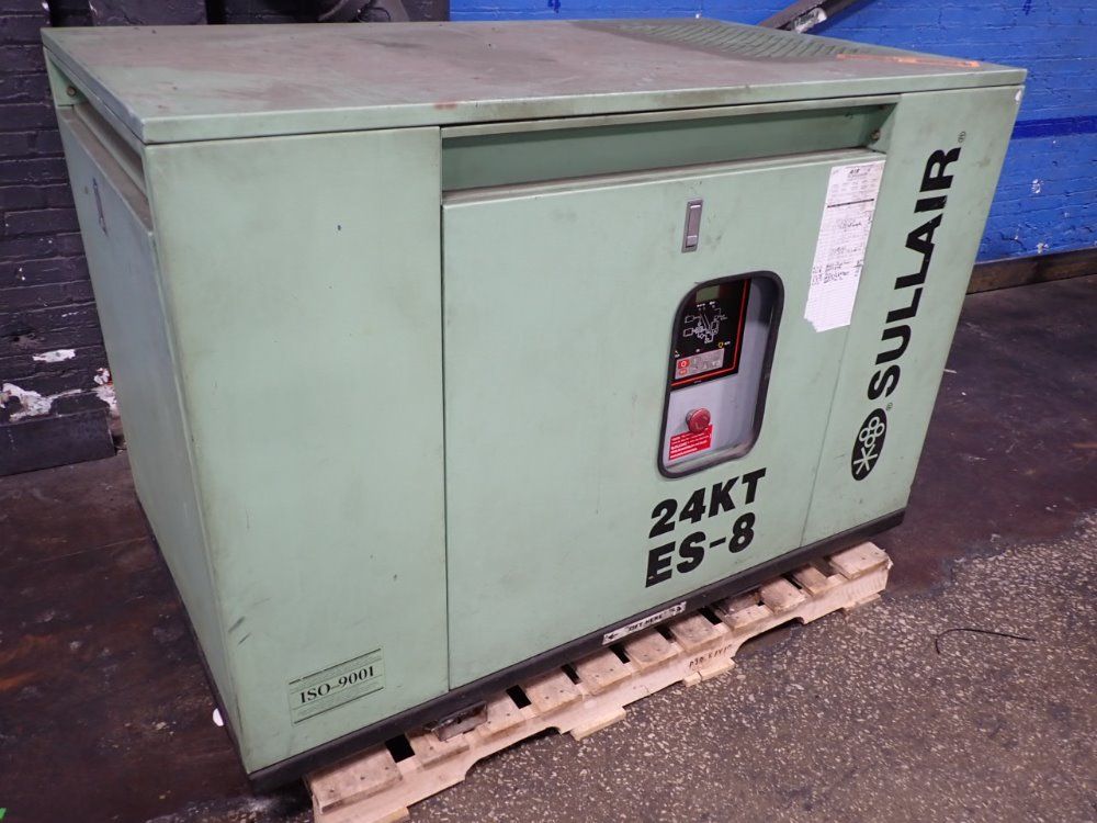 Sullair 25 Hp Air Compressor - 24ktes-8/es8-25h/a/kt