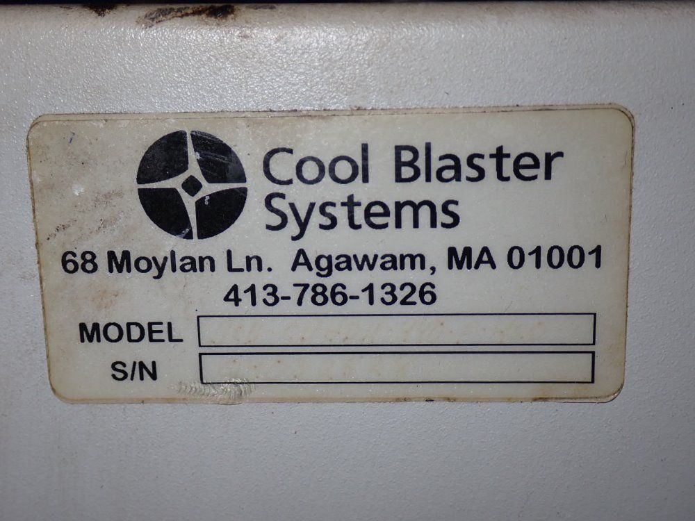 Cool Blaster Systems High Pressure Coolant Systems