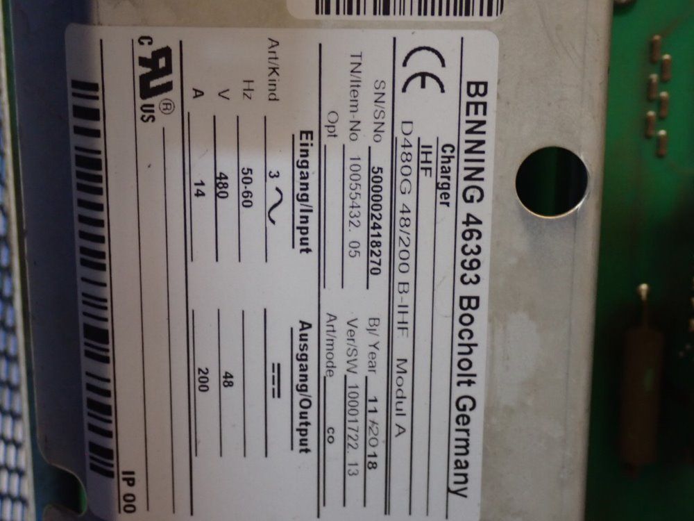 Benning 400a Battery Charger - Db/co