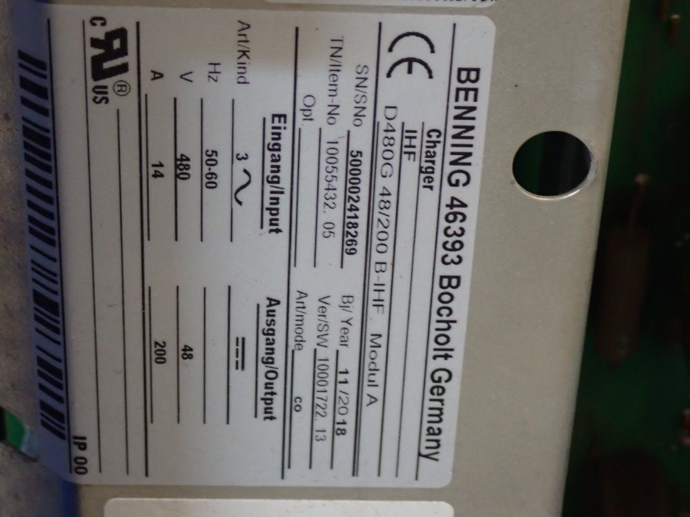 Benning 400a Battery Charger - Db/co