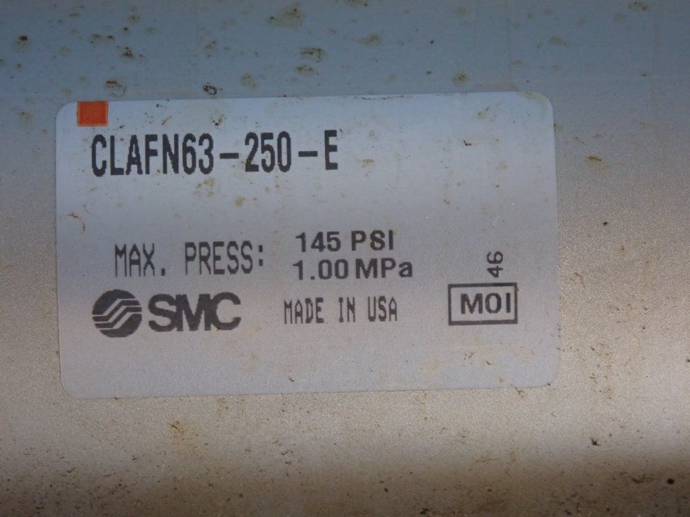 Smc Pneuma Ampa/145psi Pneumatic Cylinder Double Act - Clafn63-250e