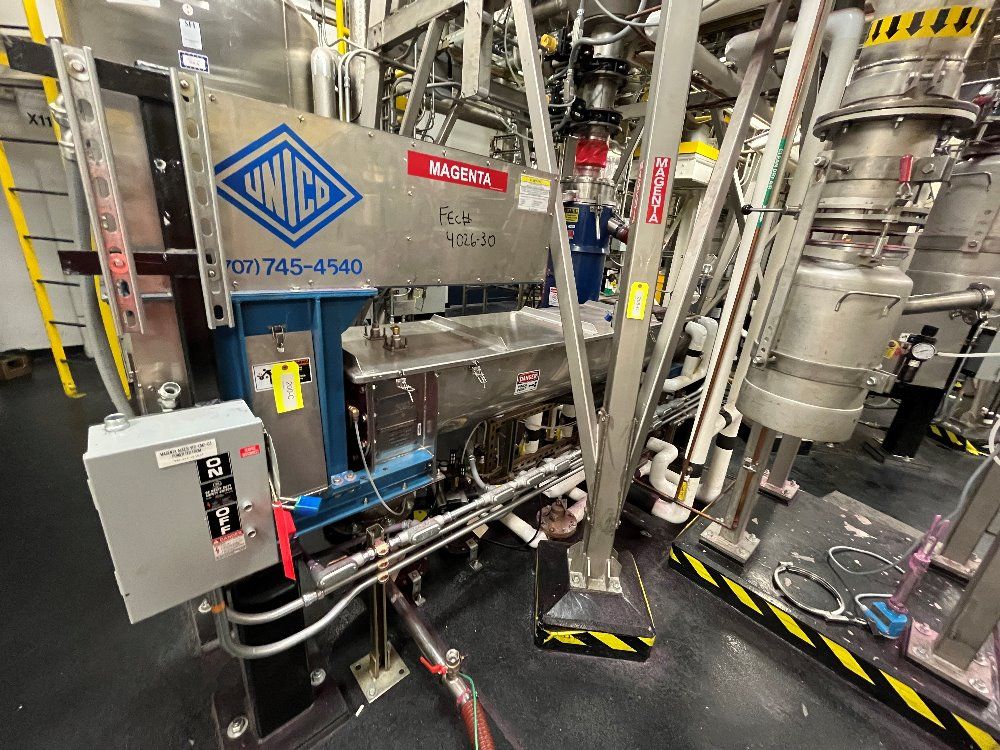  9 X 7 Unico Twin Screw Holoflite Processor Ss Model Hsh9749 X 7 Unico T