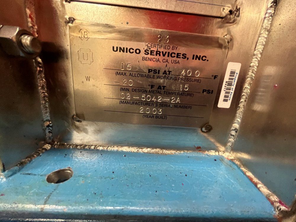  9 X 7 Unico Twin Screw Holoflite Processor Ss Model Hsh9749 X 7 Unico T
