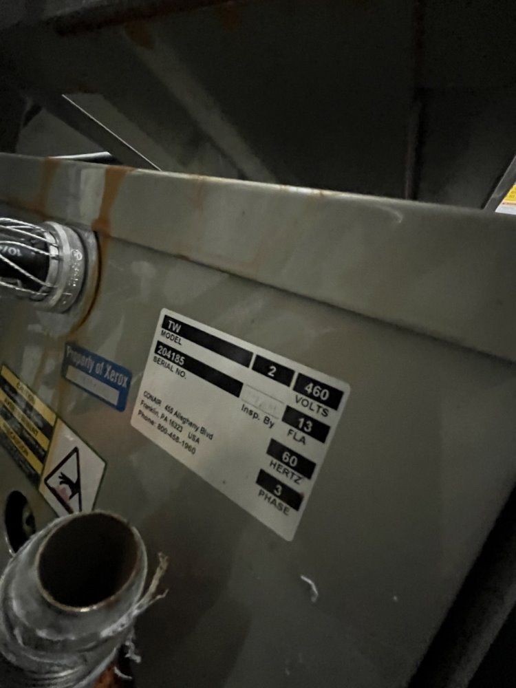  6 Kw Conair Thermolator Model Tw2