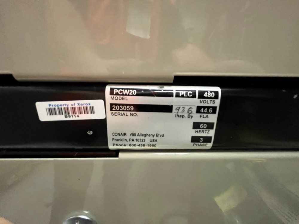 20 Ton Conair Chiller, Model Pcw20