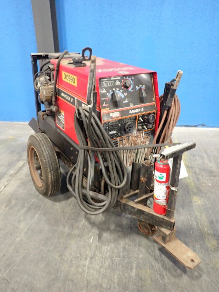 Lincoln 225 Ac Amp Ranger 8 Welding Generator 225 Amp - Ranger 8