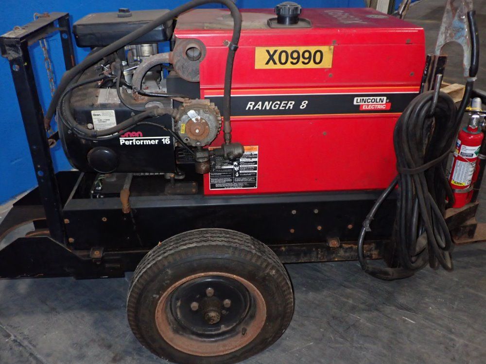 Lincoln 225 Ac Amp Ranger 8 Welding Generator 225 Amp - Ranger 8