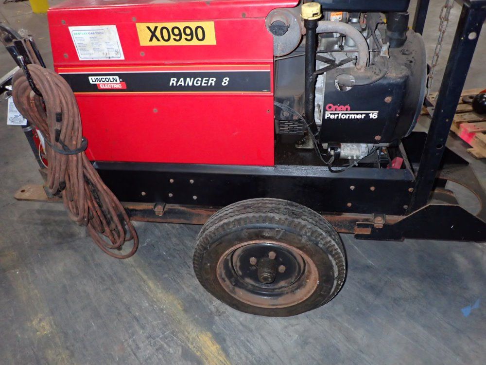 Lincoln 225 Ac Amp Ranger 8 Welding Generator 225 Amp - Ranger 8