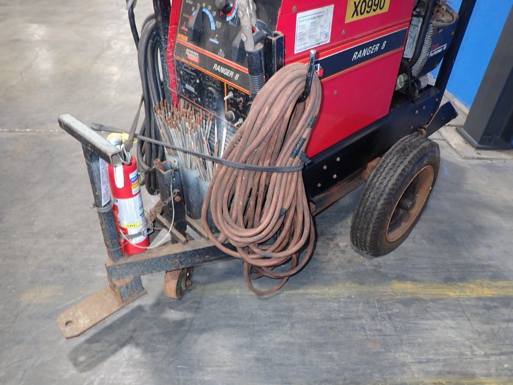 Lincoln 225 Ac Amp Ranger 8 Welding Generator 225 Amp - Ranger 8