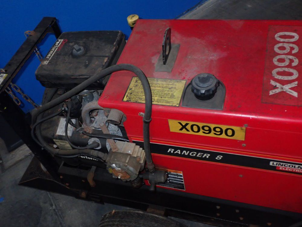Lincoln 225 Ac Amp Ranger 8 Welding Generator 225 Amp - Ranger 8