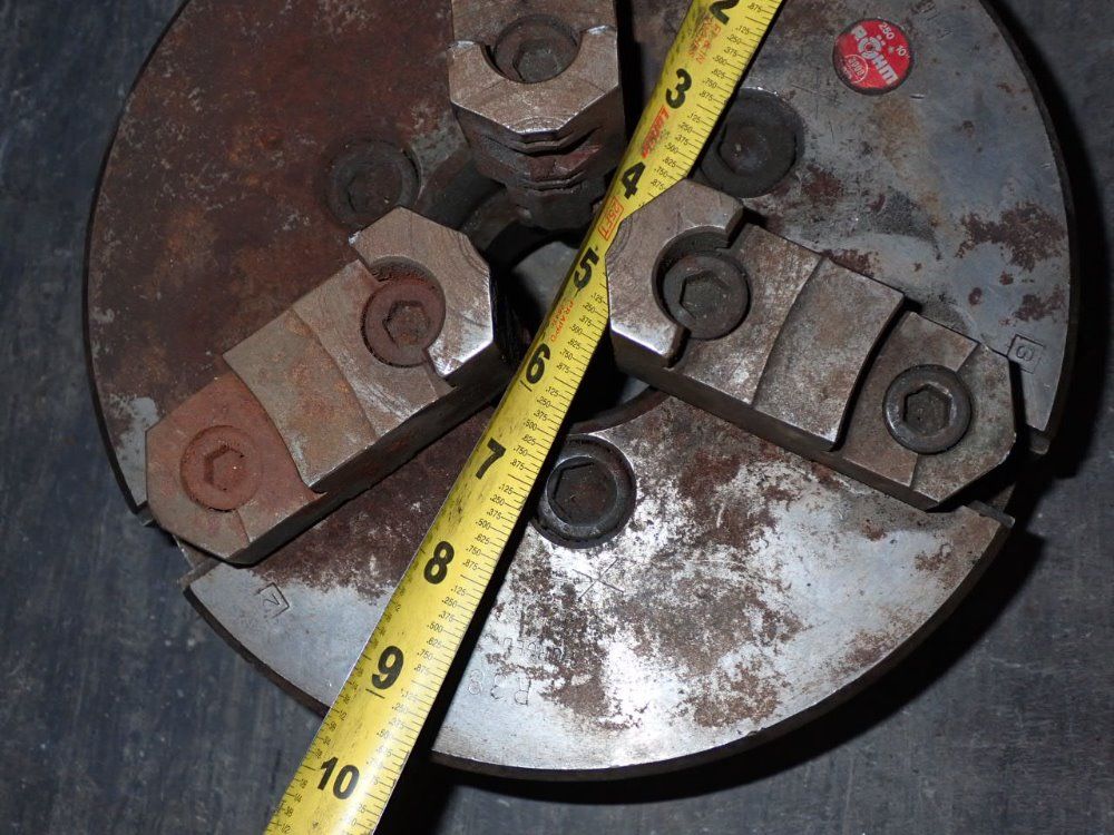 Rohm 9 1/2" 3 Jaw Chuck