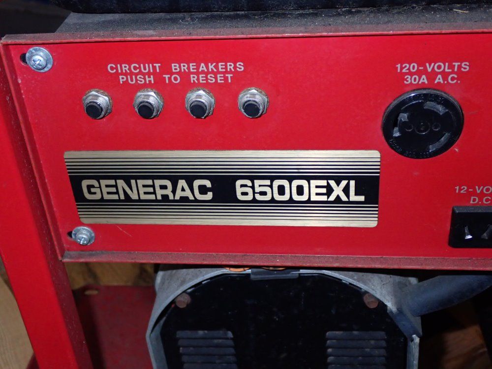 Generac 6500 Watt Generator