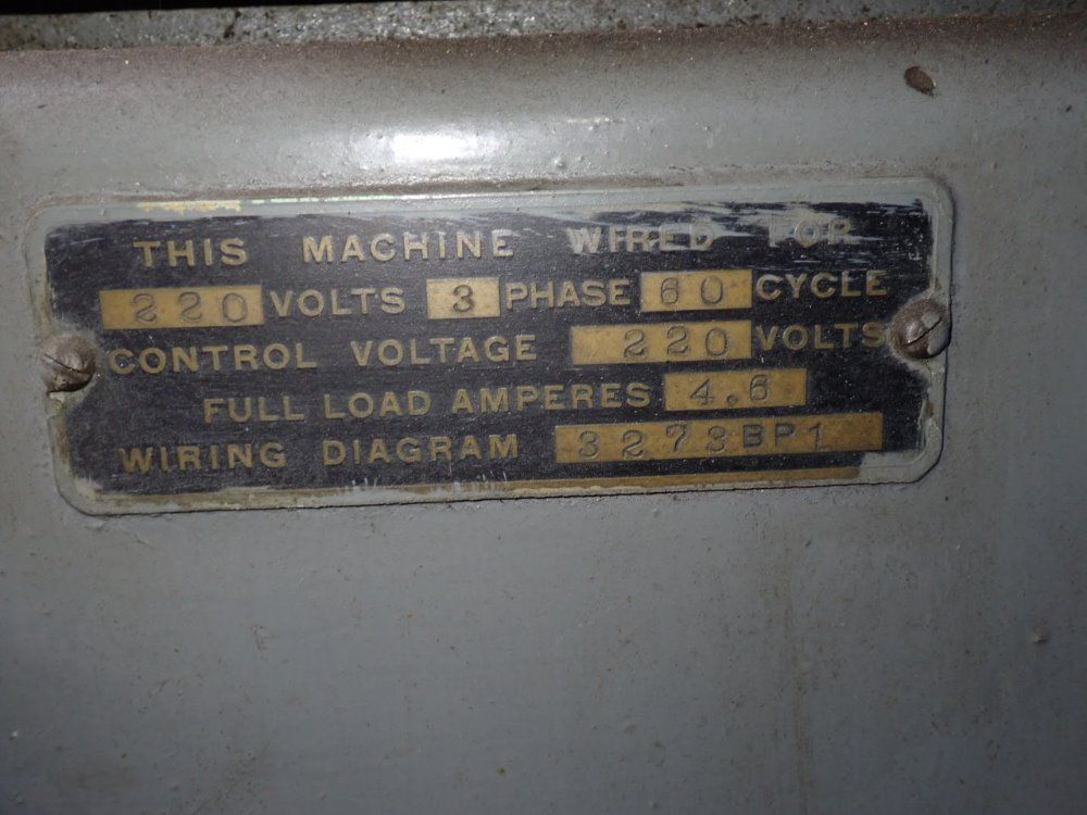 Brown & Sharpe 6 1/4" X 18" Surface Grinder - No 2l