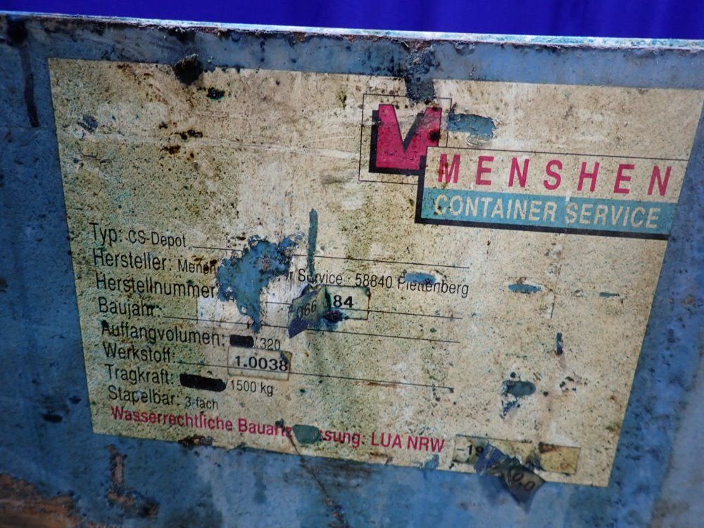 Menshen Container Services Stackable Spill Containmet Base