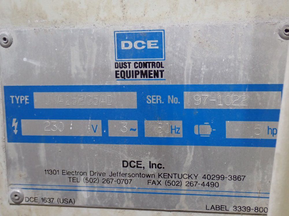 Dce Dust Control Equipment Dust Collector