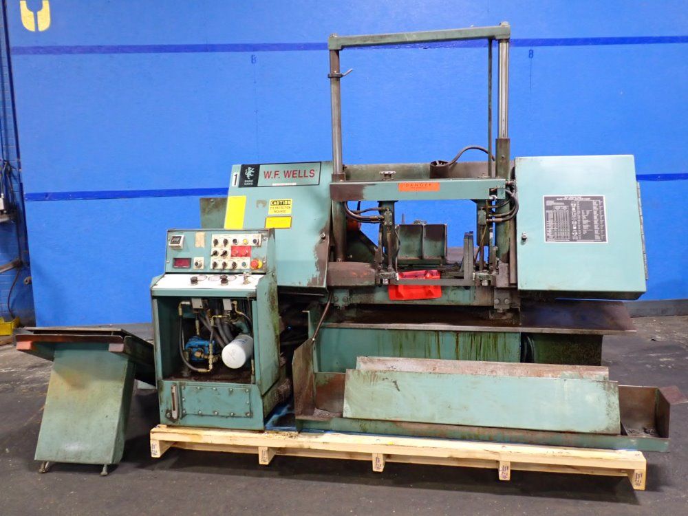 W.f. Wells Horizontal Band Saw