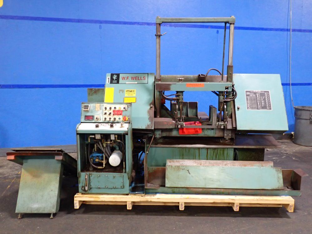 W.f. Wells Horizontal Band Saw