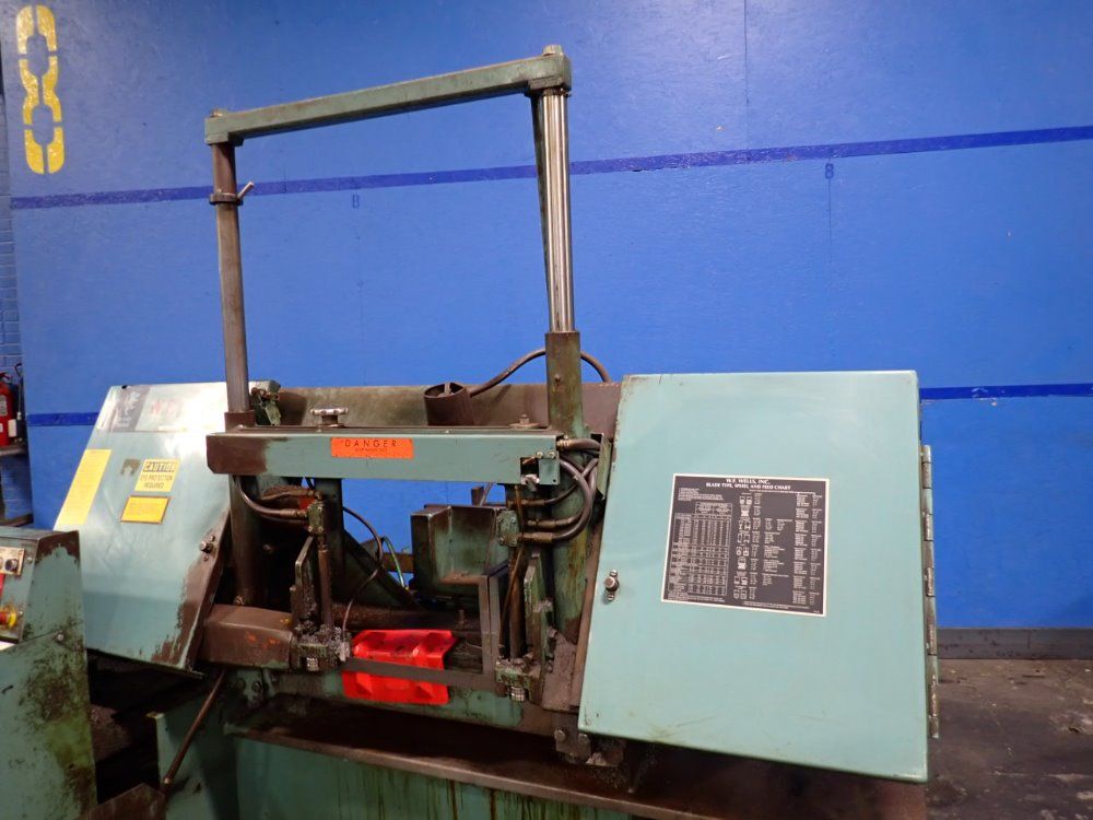 W.f. Wells Horizontal Band Saw