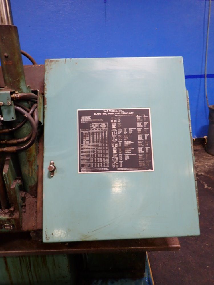 W.f. Wells Horizontal Band Saw