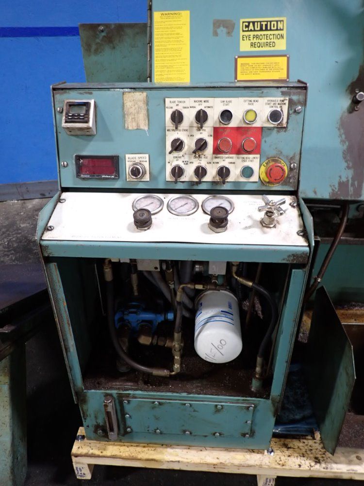 W.f. Wells Horizontal Band Saw