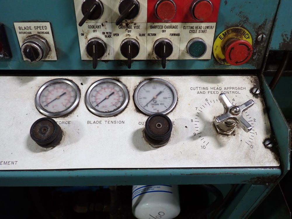 W.f. Wells Horizontal Band Saw