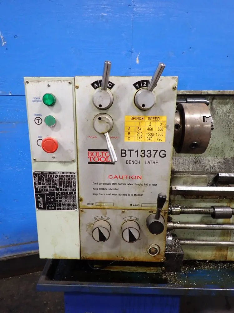 Bolton Tools 14"/17" X 35" Bt1337g Gap Bed Lathe - Bt1337g