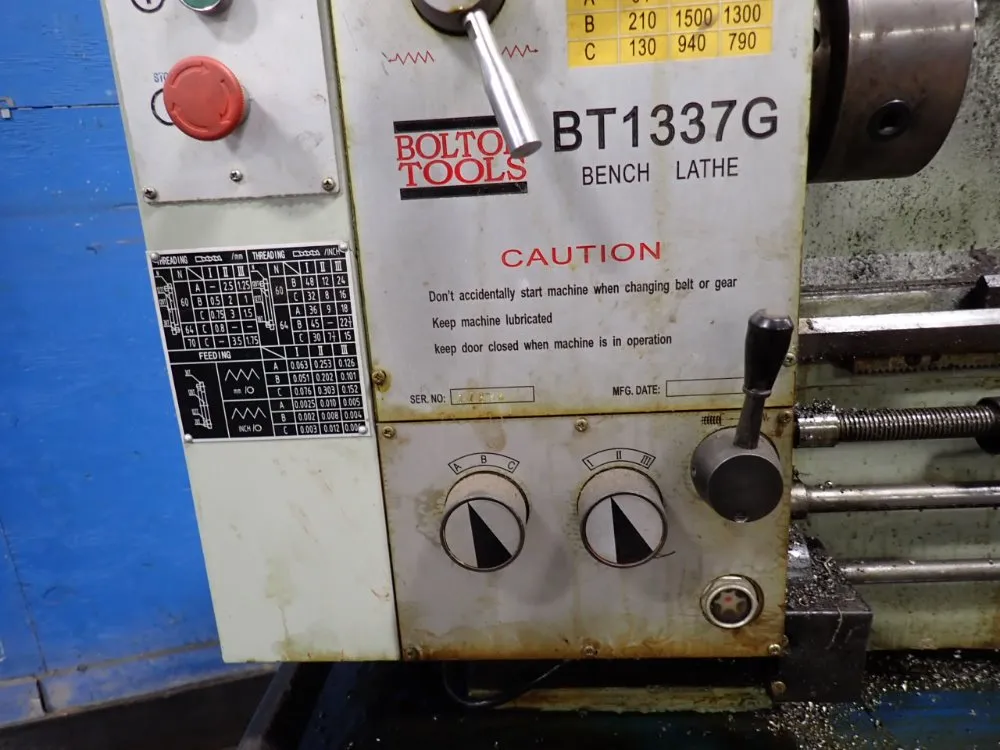 Bolton Tools 14"/17" X 35" Bt1337g Gap Bed Lathe - Bt1337g