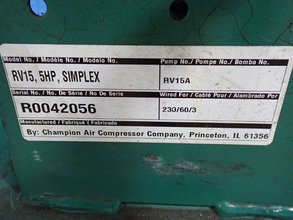 Champion Centurion Air Commpressor