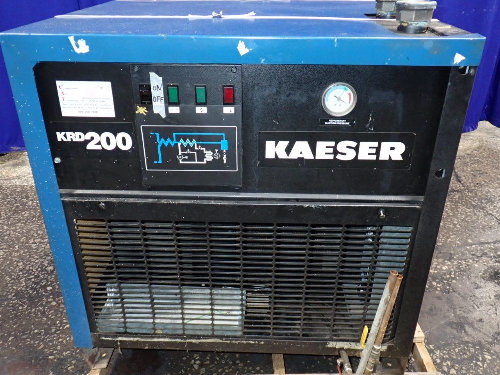 Kaeser 200 Scfm Compressed Air Dryer - Krd200